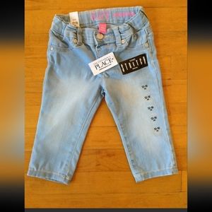 Children's Place Girls Jeggings Jeans Sz 12-18 Months NWT